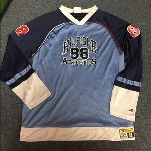 👀90’s vintage Tommy Hilfiger athletic jersey 💎